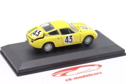 Abarth Simca 1300 #43 24h LeMans 1962 Dubois, Harris 1:43 Altaya