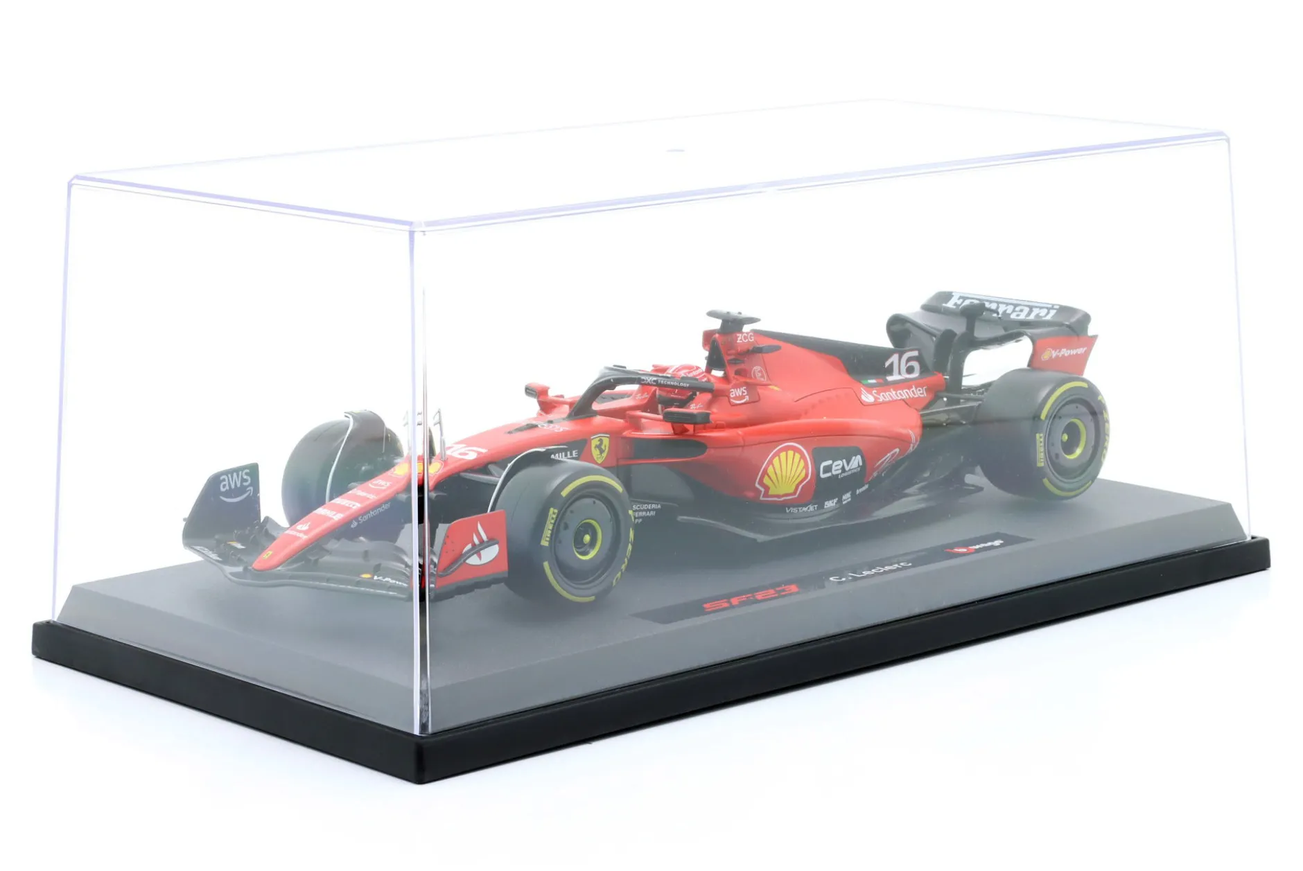 Acryl-Vitrinenhaube für Ferrari und Red Bull Formel 1 Modelle 1:18 Bburago
