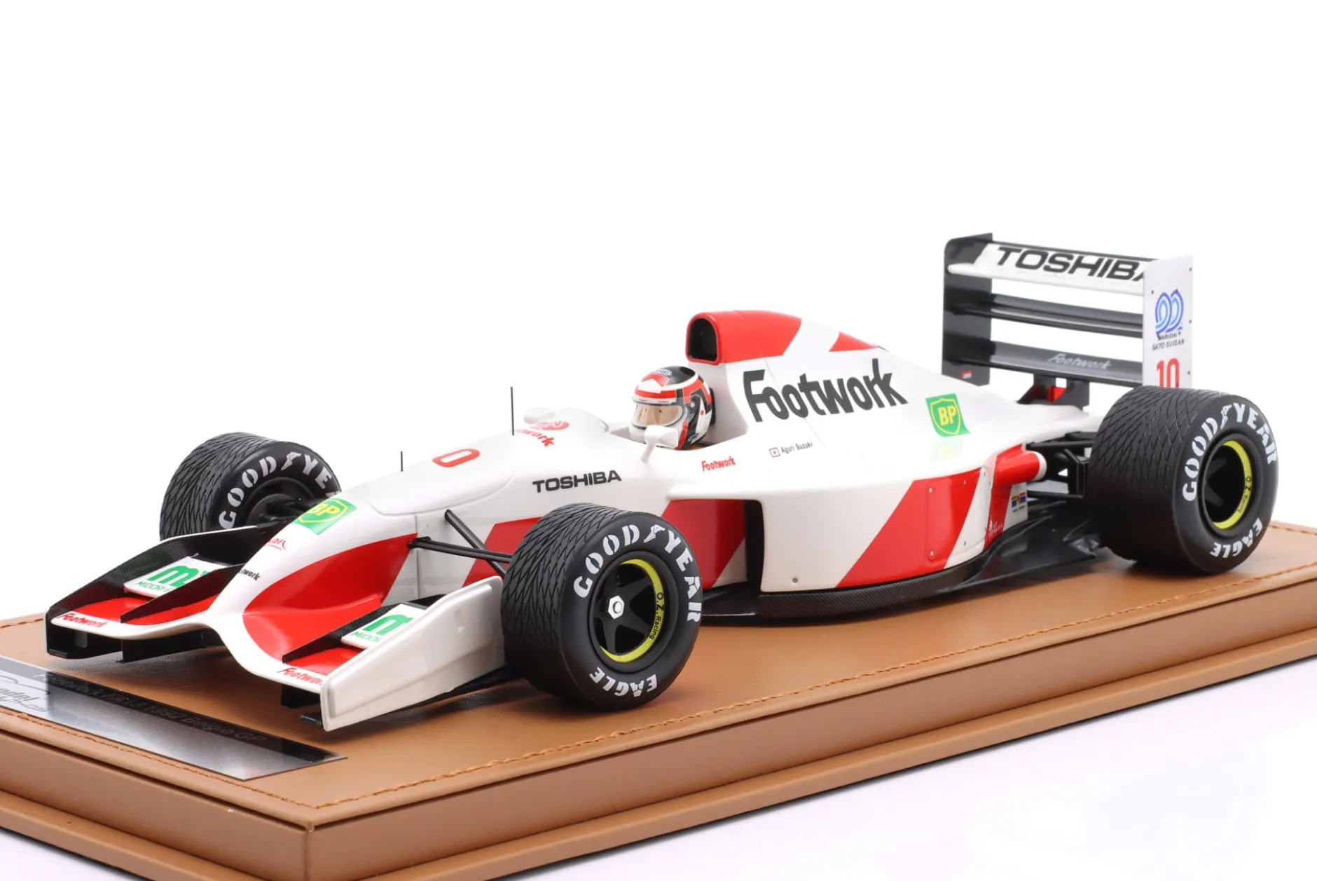 Aguri Suzuki Footwork FA13 #10 9th Belgien GP Formel 1 1992 1:18 Tecnomodel