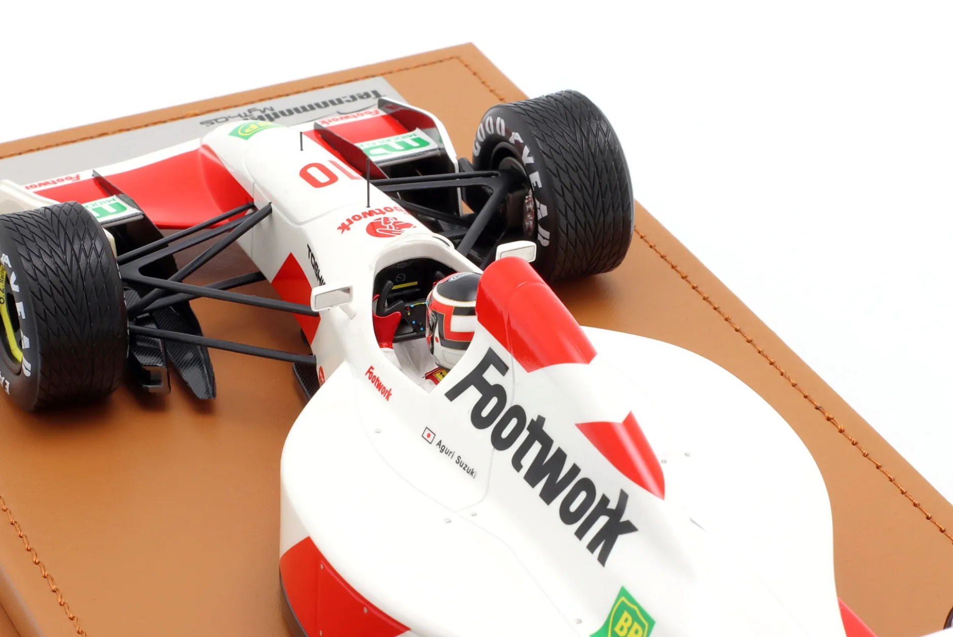 Aguri Suzuki Footwork FA13 #10 9th Belgien GP Formel 1 1992 1:18 Tecnomodel