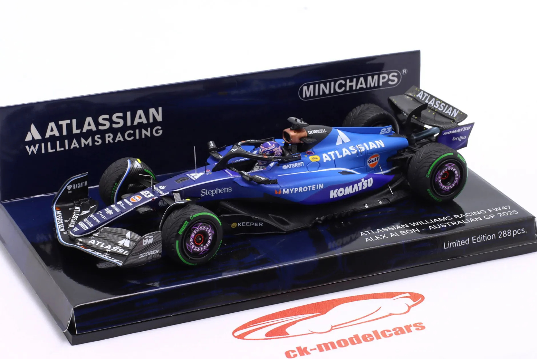 Alex Albon FW47 #23 5th Australien GP Formel 1 2025 1:43 Minichamps