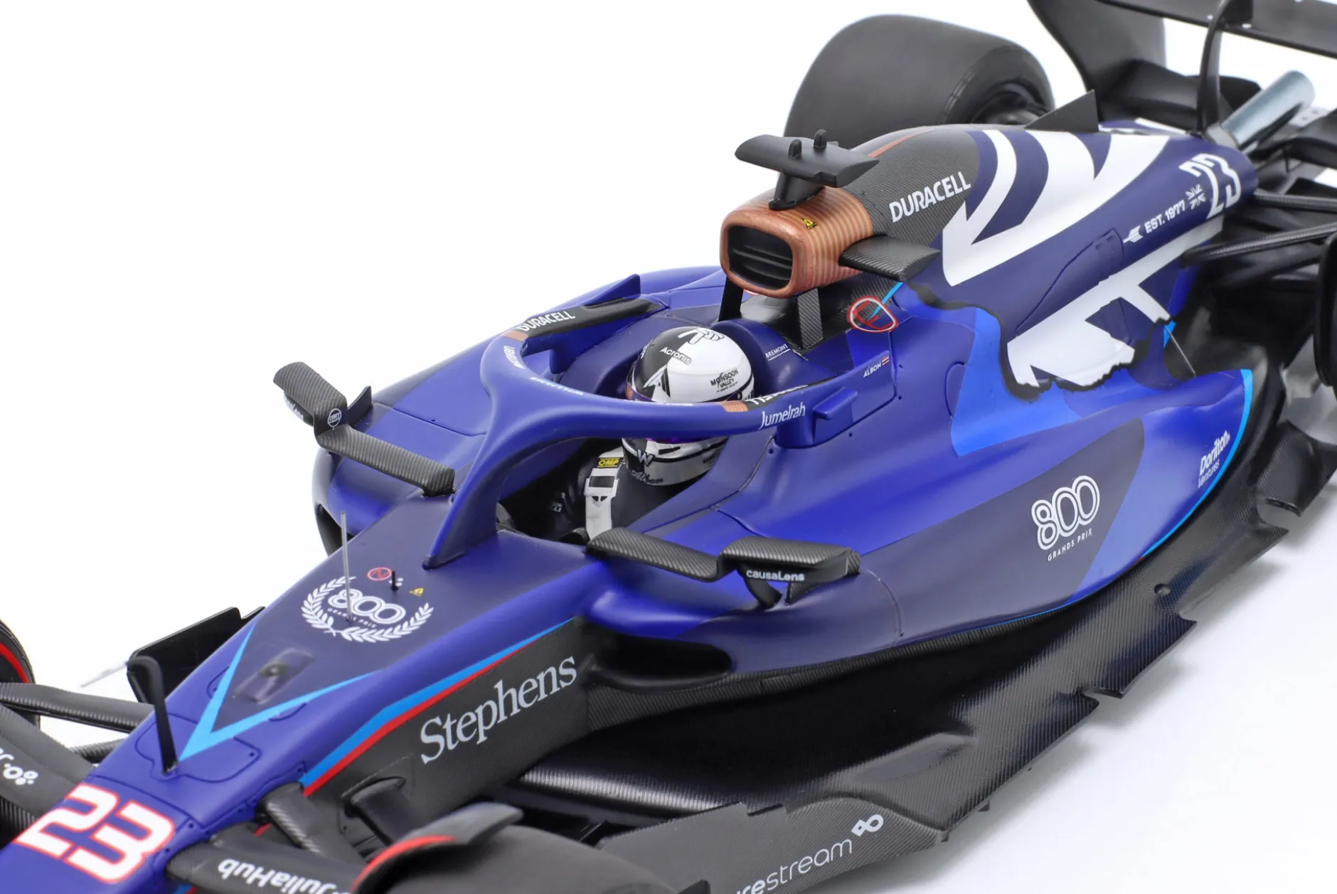 Alex Albon Williams FW45 #23 British GP Formel 1 2023 1:18 Minichamps