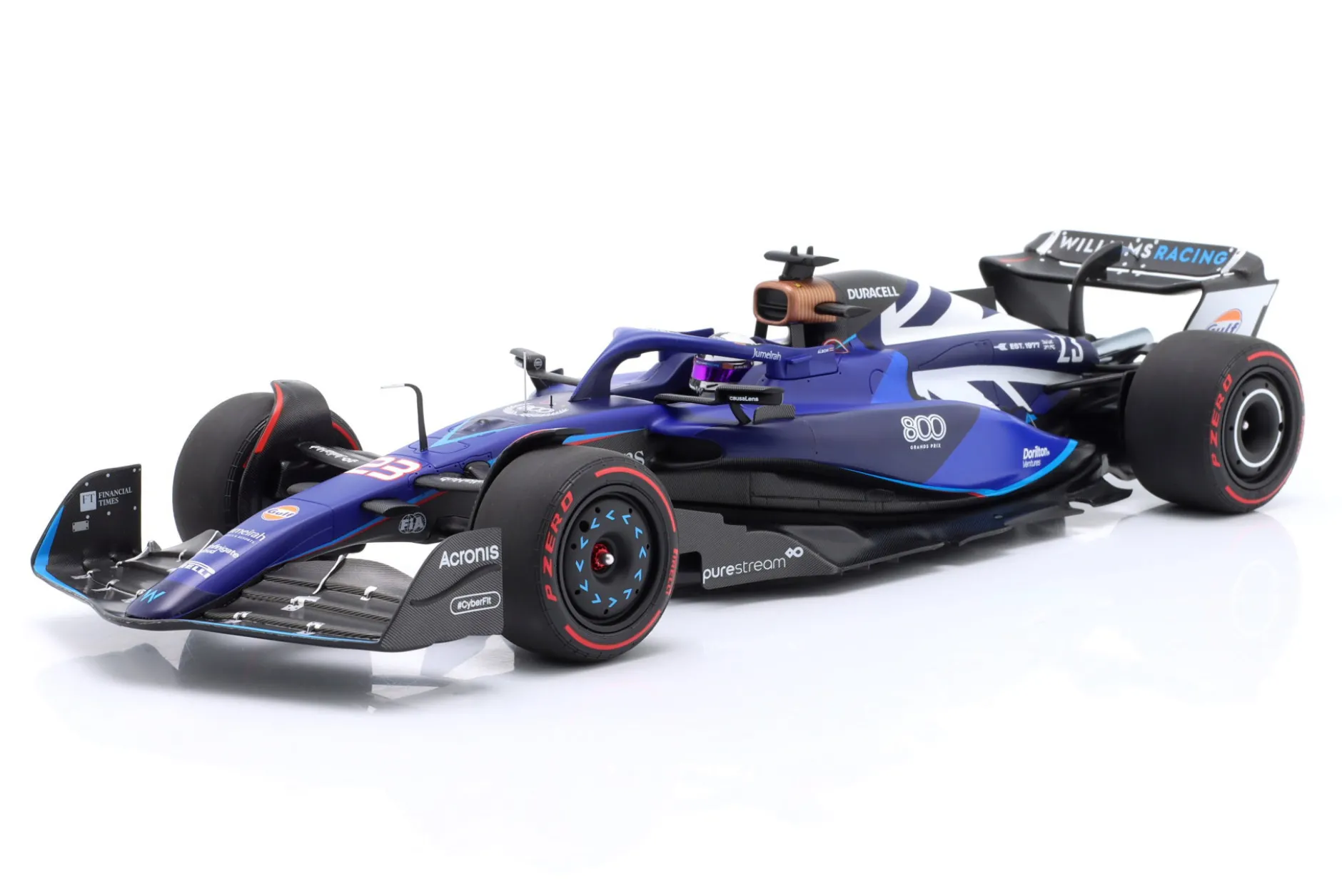 Alex Albon Williams FW45 #23 British GP Formel 1 2023 1:18 Minichamps
