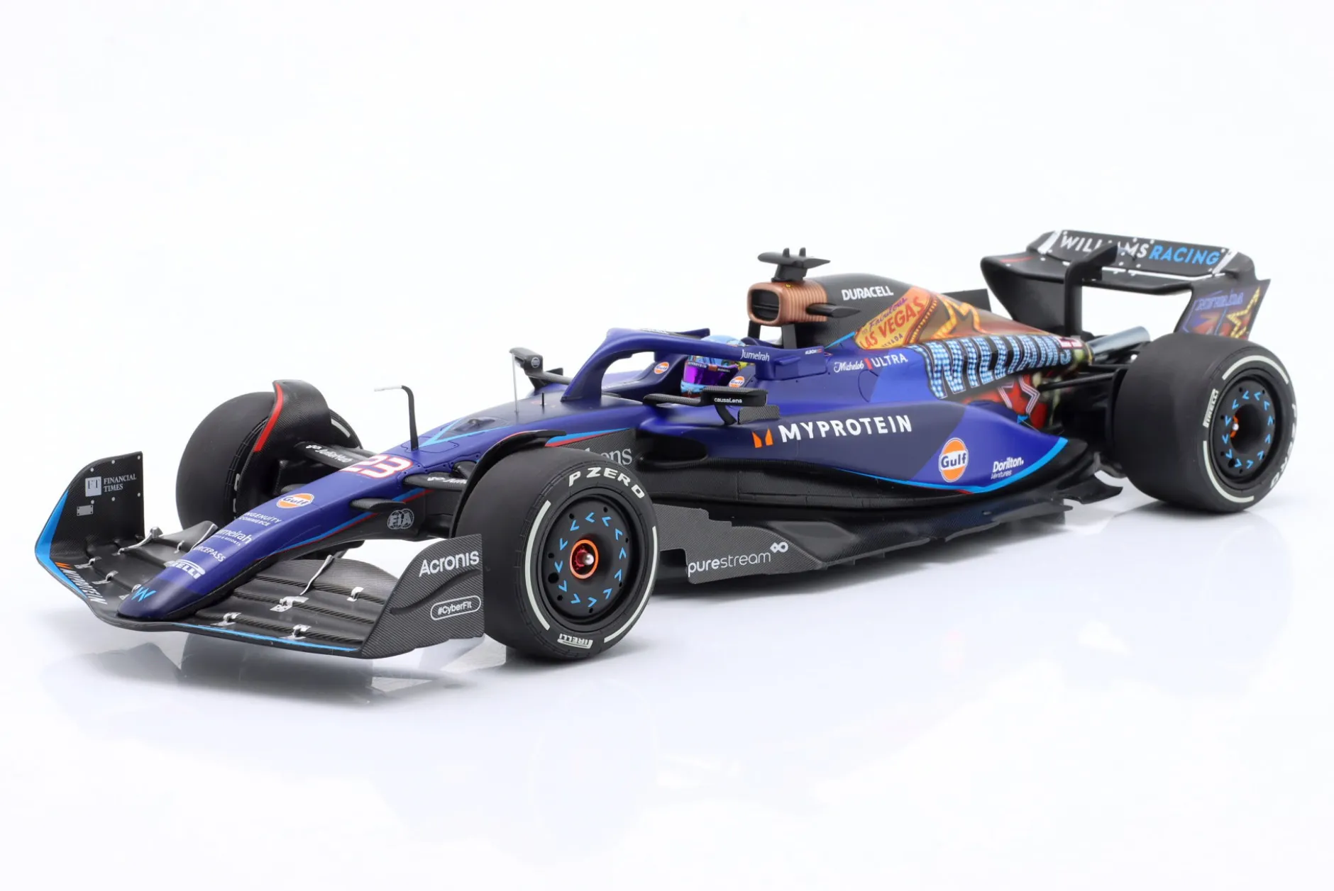 Alex Albon Williams FW45 #23 Las Vegas GP Formel 1 2023 1:18 Minichamps
