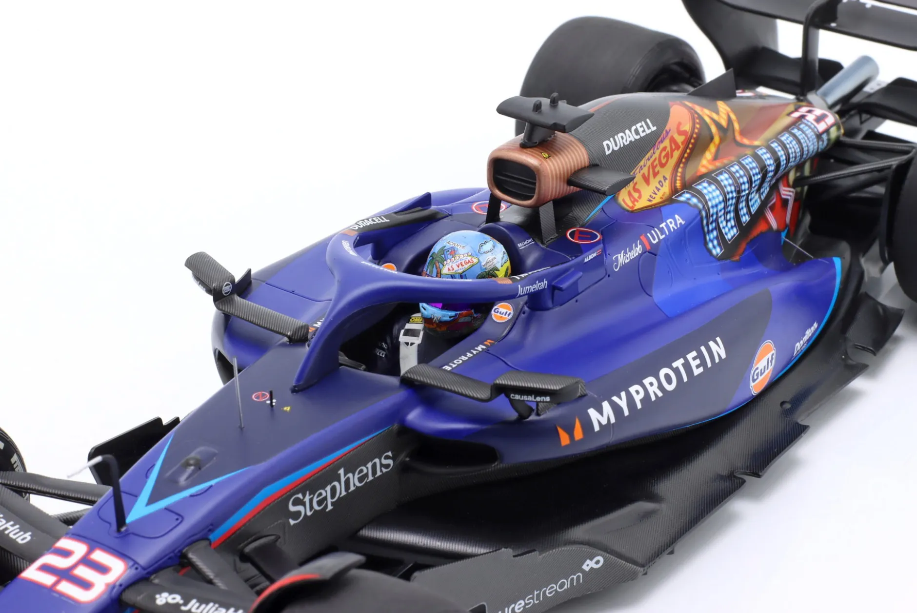 Alex Albon Williams FW45 #23 Las Vegas GP Formel 1 2023 1:18 Minichamps