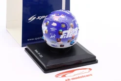Alex Albon Williams Racing #23 8th British GP Formel 1 2025 Helm 1:5 Spark