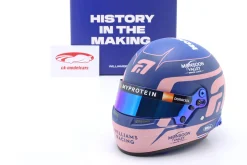 Alexander Albon #23 Williams Racing Formel 1 2024 Helm 1:2 Bell