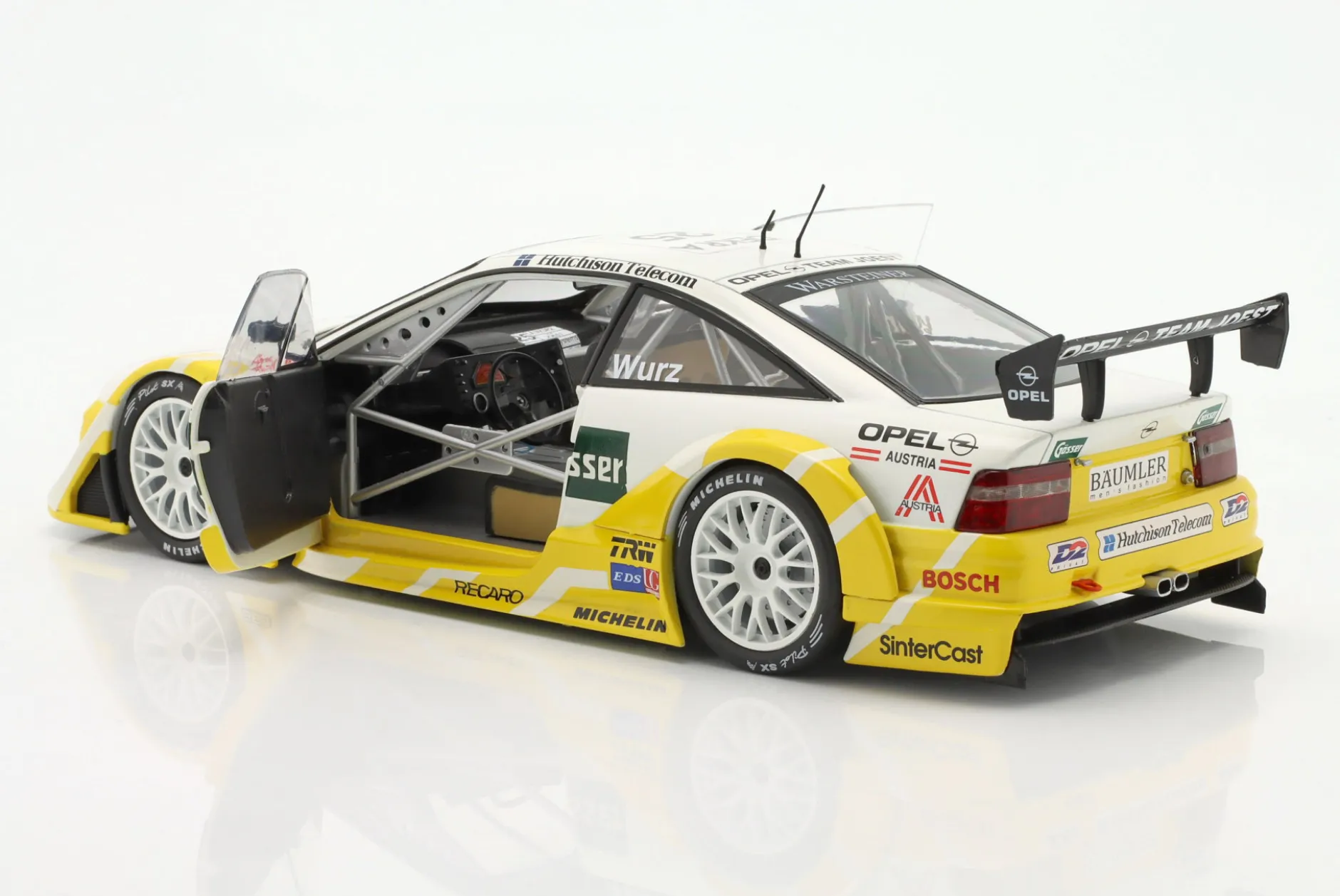 Alexander Wurz #25 Opel Calibra V6 4x4 Joest Racing DTM / ITC 1996 1:18 WERK83