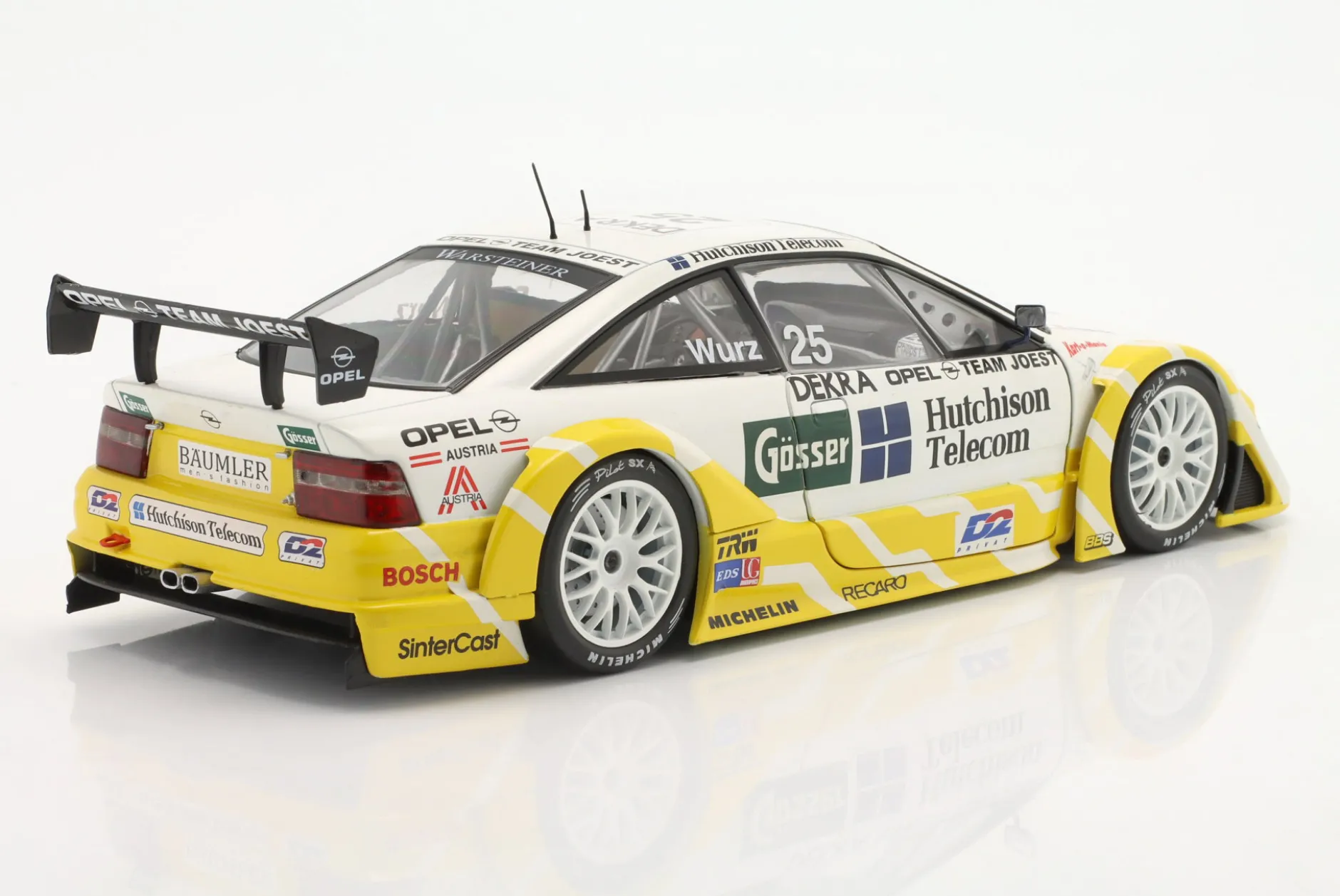 Alexander Wurz #25 Opel Calibra V6 4x4 Joest Racing DTM / ITC 1996 1:18 WERK83