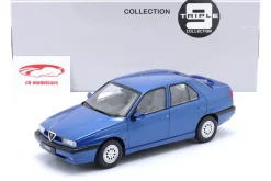 Alfa Romeo 155 Baujahr 1996 nordblau metallic 1:18 Triple9