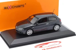 Alfa Romeo 147 Baujahr 2005 schwarz metallic 1:43 Minichamps