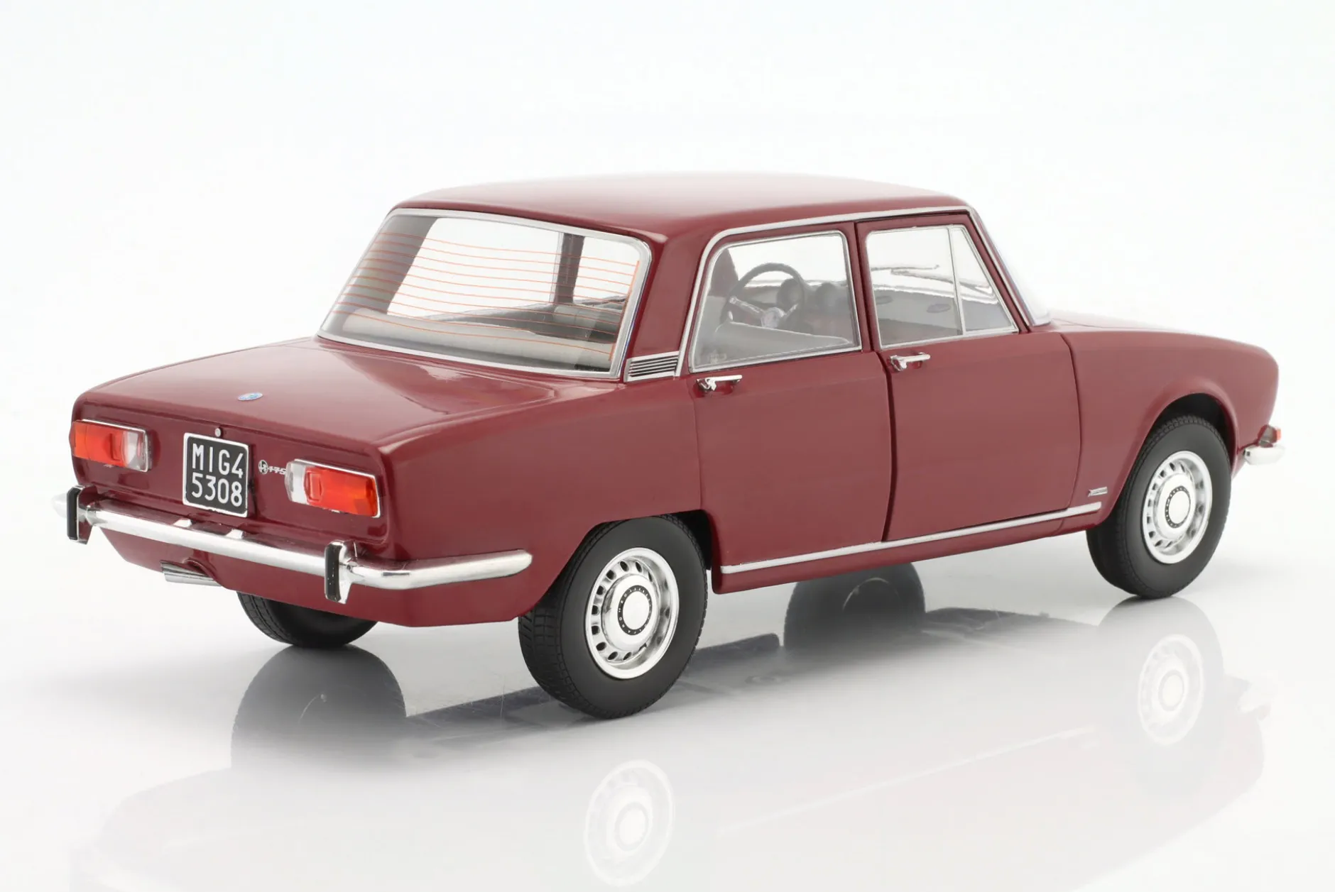 Alfa Romeo 1750 Berlina 1-Series 1968 dunkelrot 1:18 Mitica