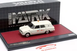Alfa Romeo Giulia 105 Assistance Competition Car Baujahr 1962-1972 weiß 1:43 Matrix