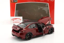 Alfa Romeo Giulia GTA Baujahr 2020 alfa dunkelrot metallic 1:18 Bburago