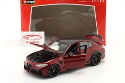 Alfa Romeo Giulia GTA Baujahr 2020 alfa dunkelrot metallic 1:18 Bburago