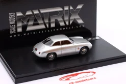 Alfa Romeo Giulietta Sprint Zagato (SZ) Baujahr 1961 silber metallic 1:43 Matrix