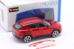 Alfa Romeo Tonale SUV Baujahr 2022 Alfa rot 1:43 Bburago