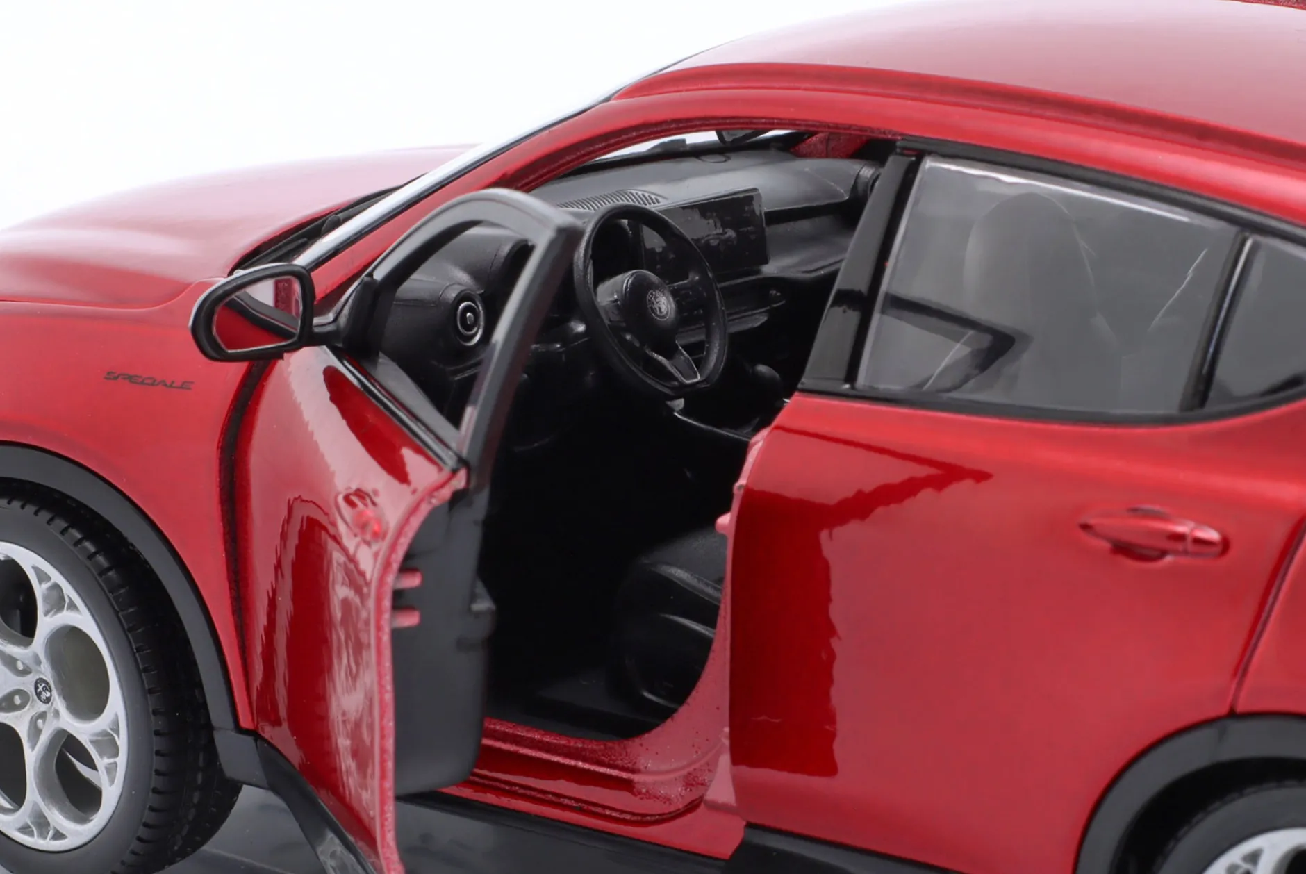 Alfa Romeo Tonale SUV Baujahr 2022 rot 1:24 Bburago