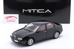 Alfa Romeo 156 2.5 V6 24V Baujahr 1997 schwarz 1:18 Mitica