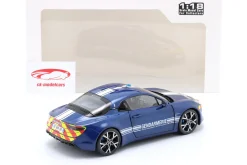 Alpine A110 Gendarmerie Baujahr 2023 blau 1:18 Solido