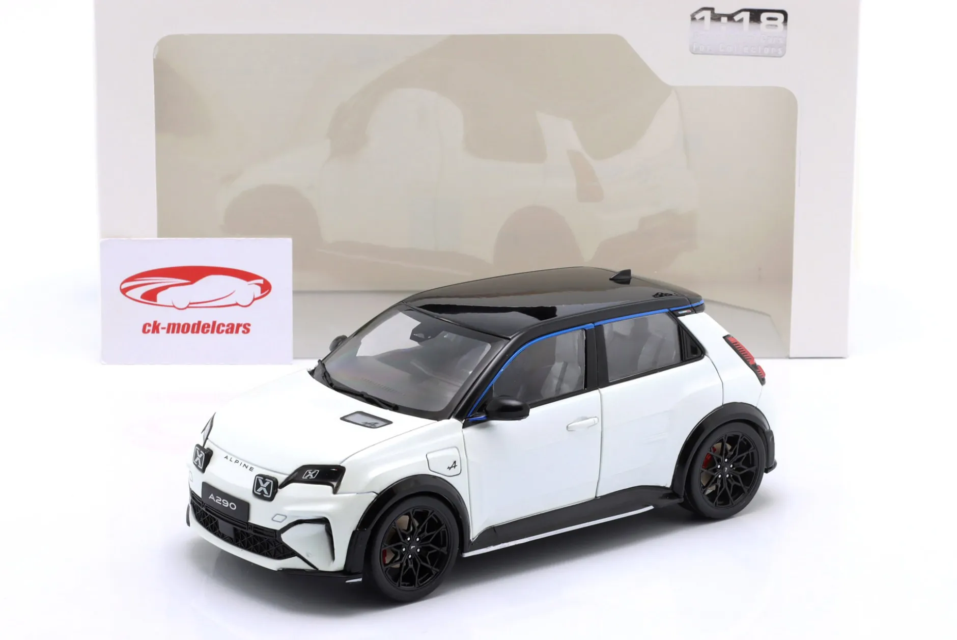 Alpine A290 GTS Baujahr 2024 weiß 1:18 Solido