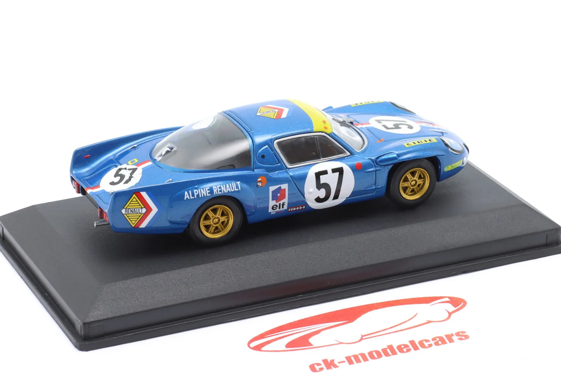 Alpine A210 #57 9th 24h LeMans 1968 Le Guellec, Serpaggi 1:43 Altaya