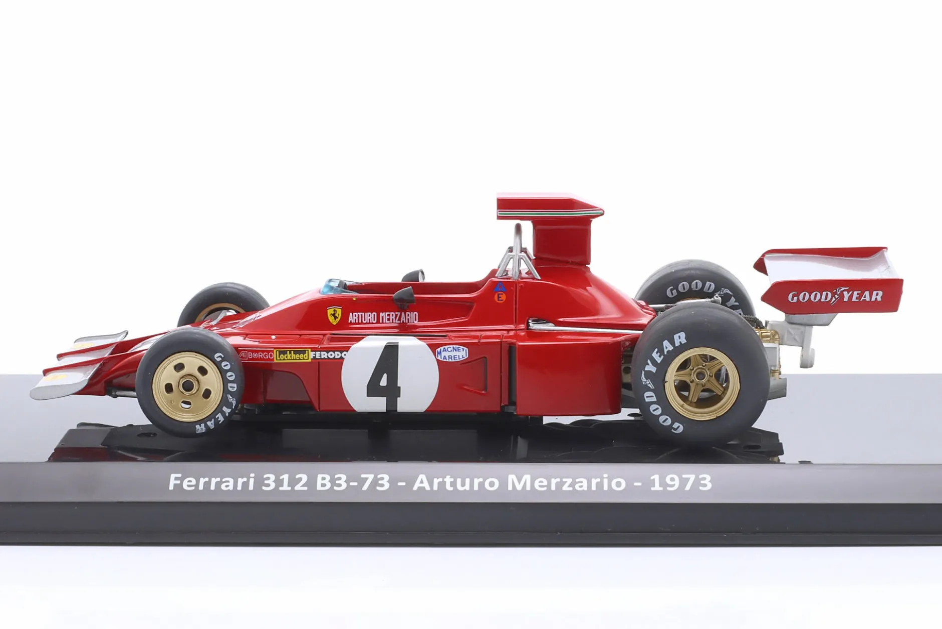 Arturo Merzario Ferrari 312B3 #4 Formel 1 1973 1:24 Premium Collectibles