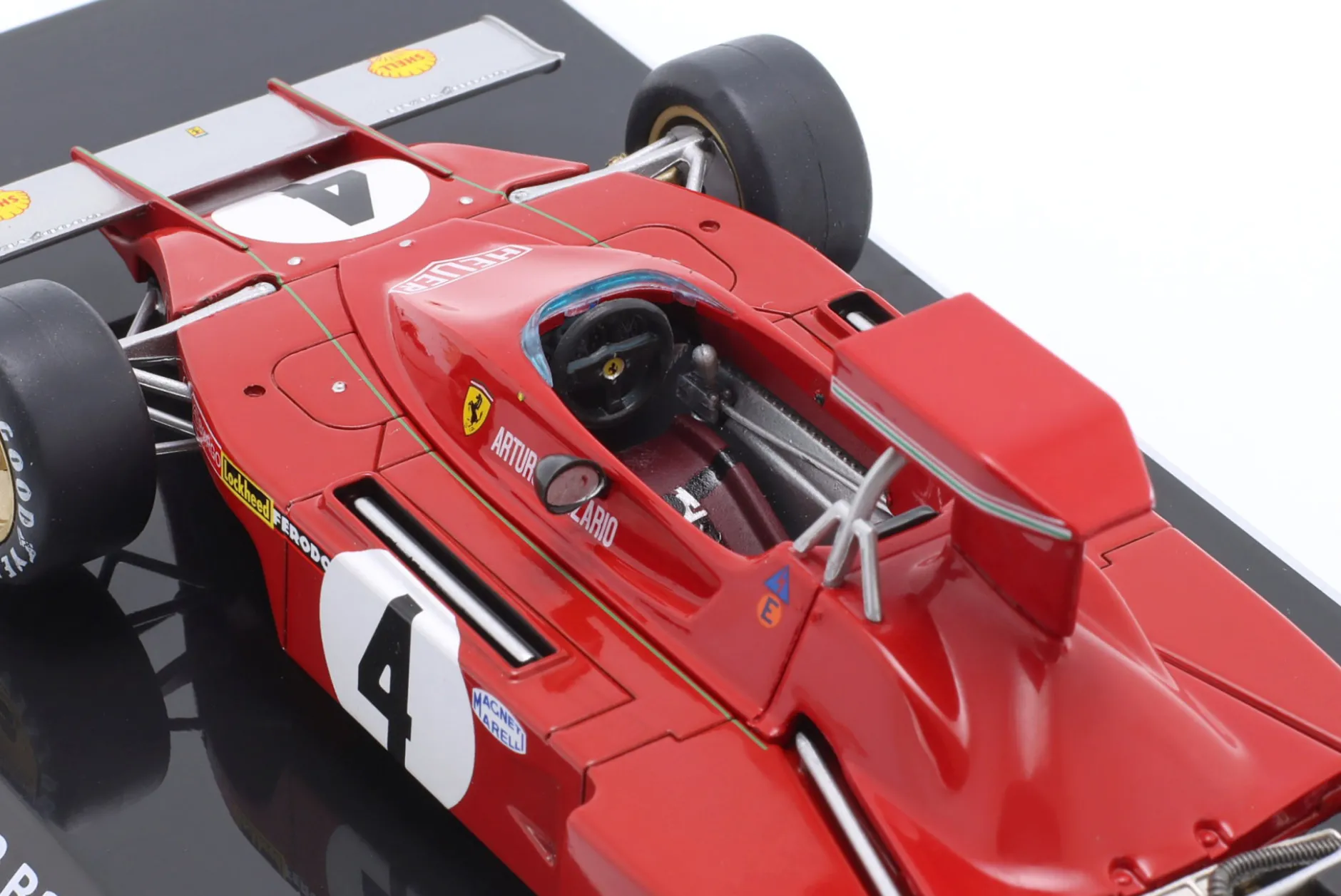 Arturo Merzario Ferrari 312B3 #4 Formel 1 1973 1:24 Premium Collectibles