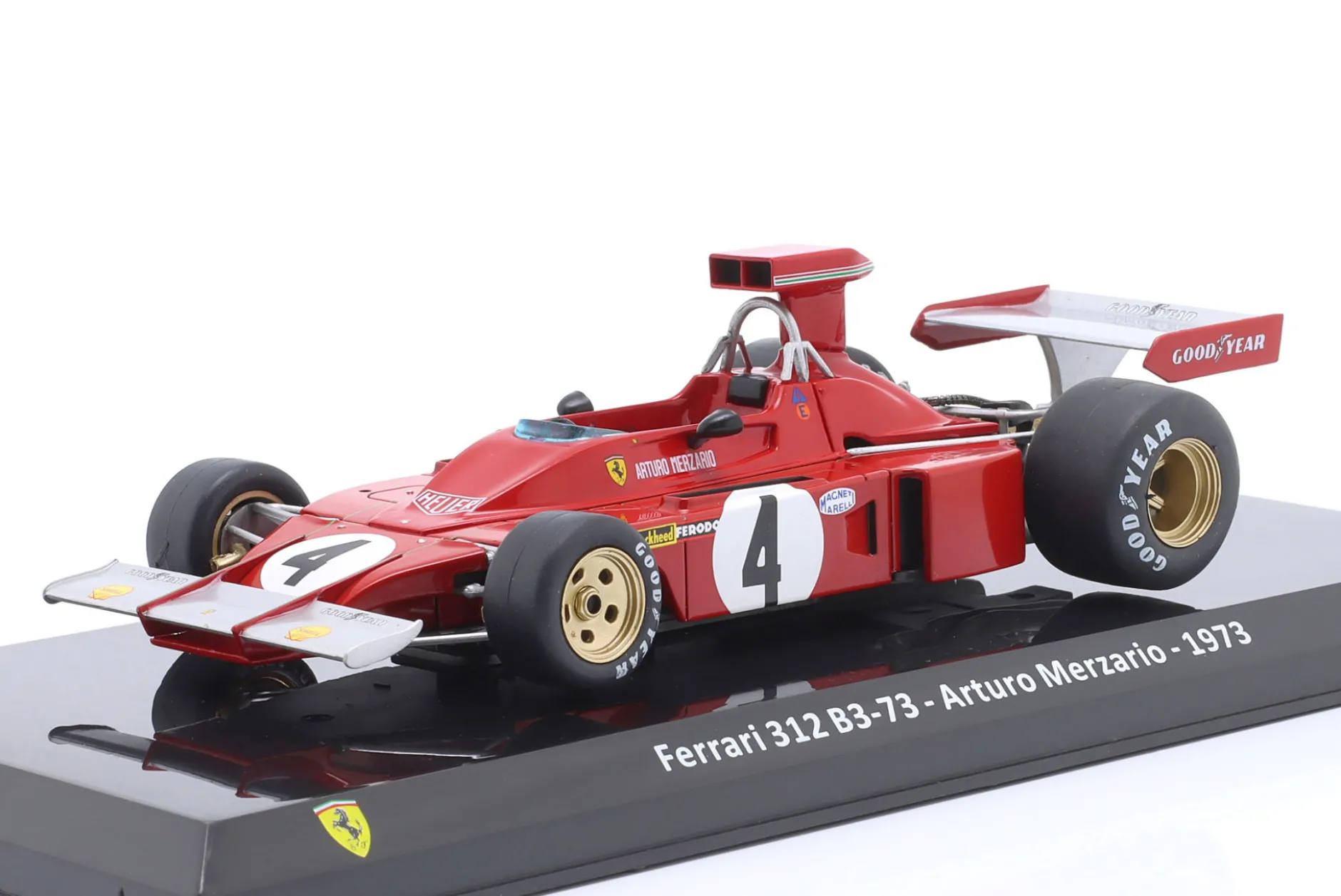 Arturo Merzario Ferrari 312B3 #4 Formel 1 1973 1:24 Premium Collectibles