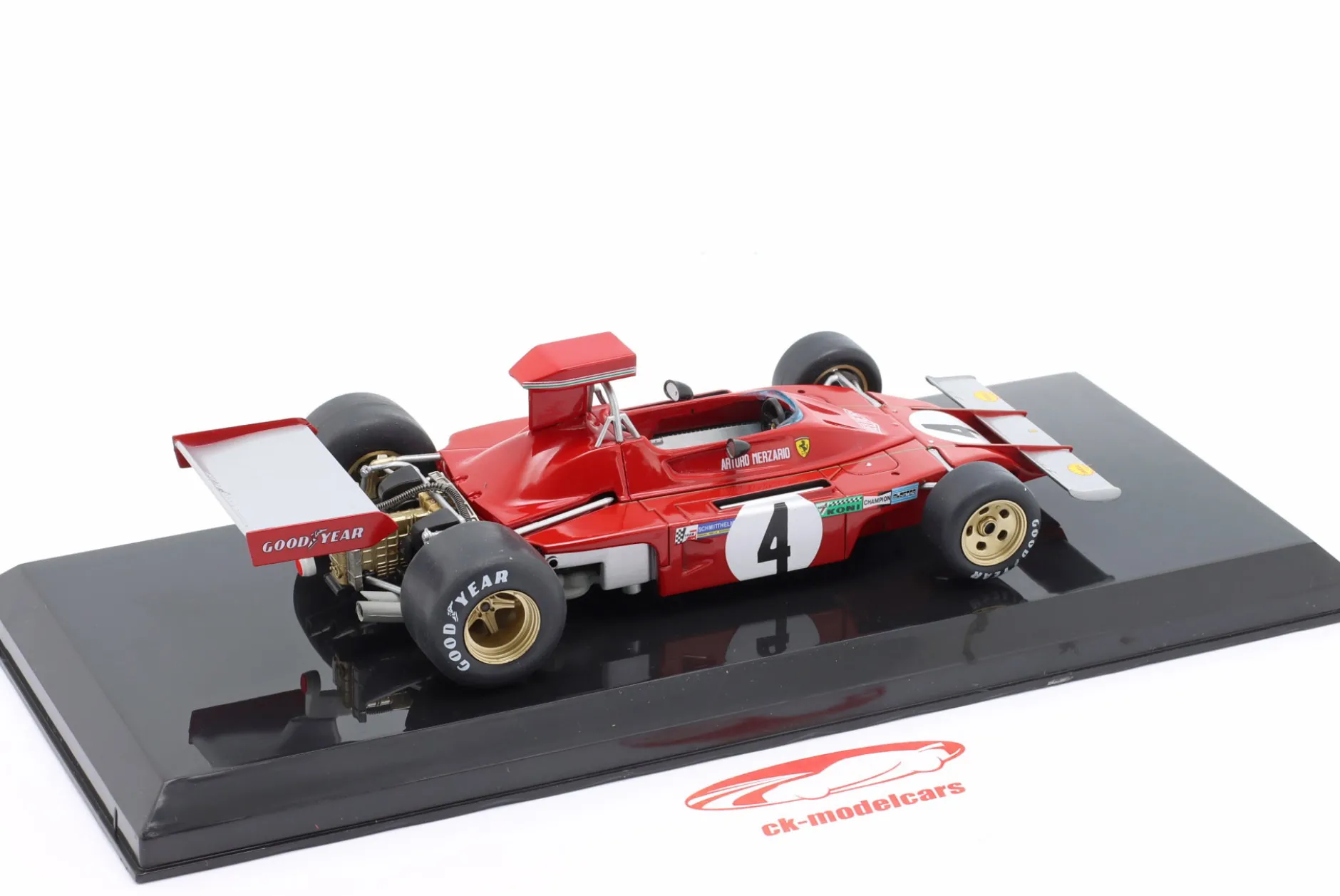 Arturo Merzario Ferrari 312B3 #4 Formel 1 1973 1:24 Premium Collectibles