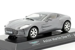 Aston Martin One-77 Baujahr 2009 silbergrau metallic 1:43 Altaya