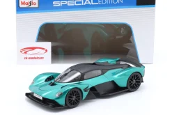 Aston Martin Valkyrie Baujahr 2022 grün 1:18 Maisto