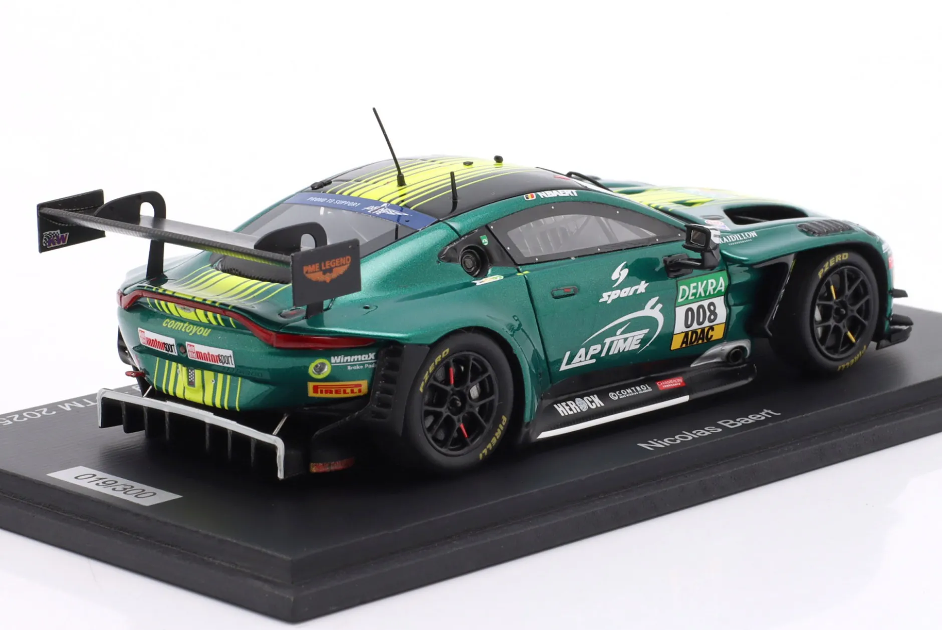 Aston Martin Vantage GT3 #008 DTM 2025 Nicolas Baert 1:43 Spark
