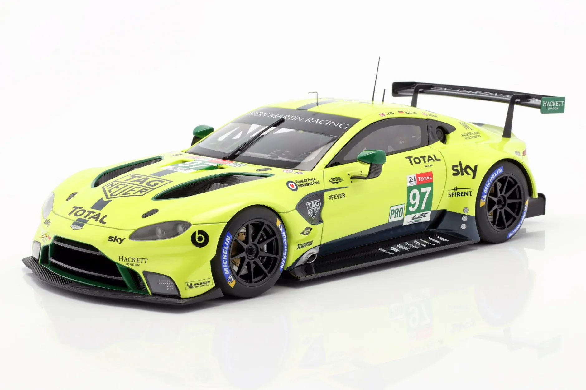 Aston Martin Vantage GTE #97 24h LeMans 2018 Lynn, Martin, Adam 1:18 AUTOart
