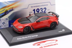 Aston Martin Vantage V12 Baujahr 2023 scorpus rot 1:43 Solido