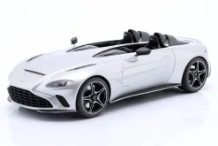 Aston Martin V12 Speedster Baujahr 2020 skyfall silber 1:18 GT-Spirit