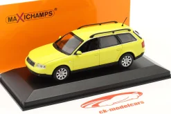 Audi A6 Avant Baujahr 1997 gelb 1:43 Minichamps