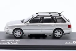 Audi Avant RS2 Baujahr 1995 polarsilber 1:43 Solido