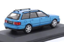 Audi Avant S2 Baujahr 1994 pelikanblau 1:43 Solido
