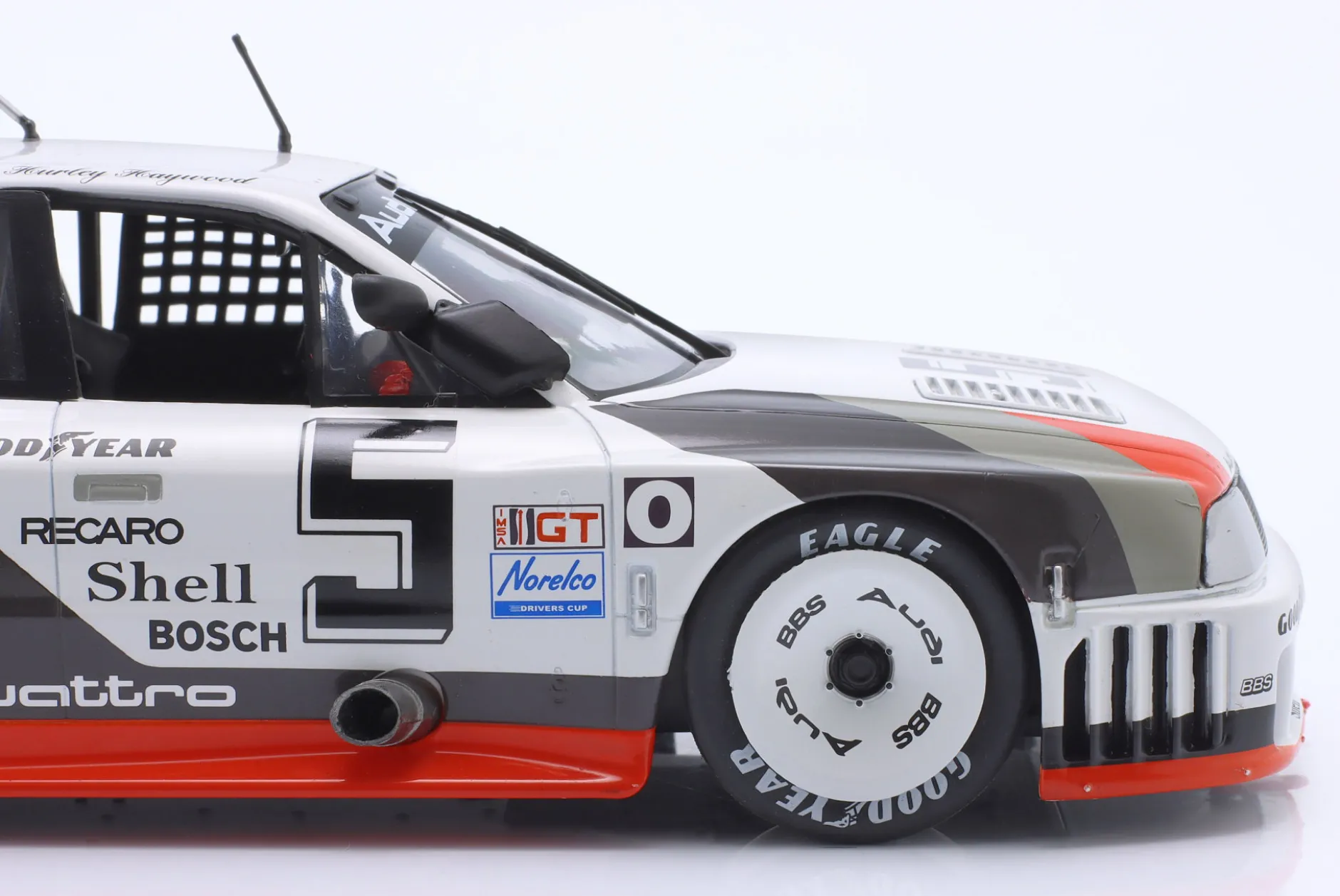 Audi 90 IMSA GTO #5 2nd Laguna Seca IMSA 1989 H. Haywood 1:18 WERK83