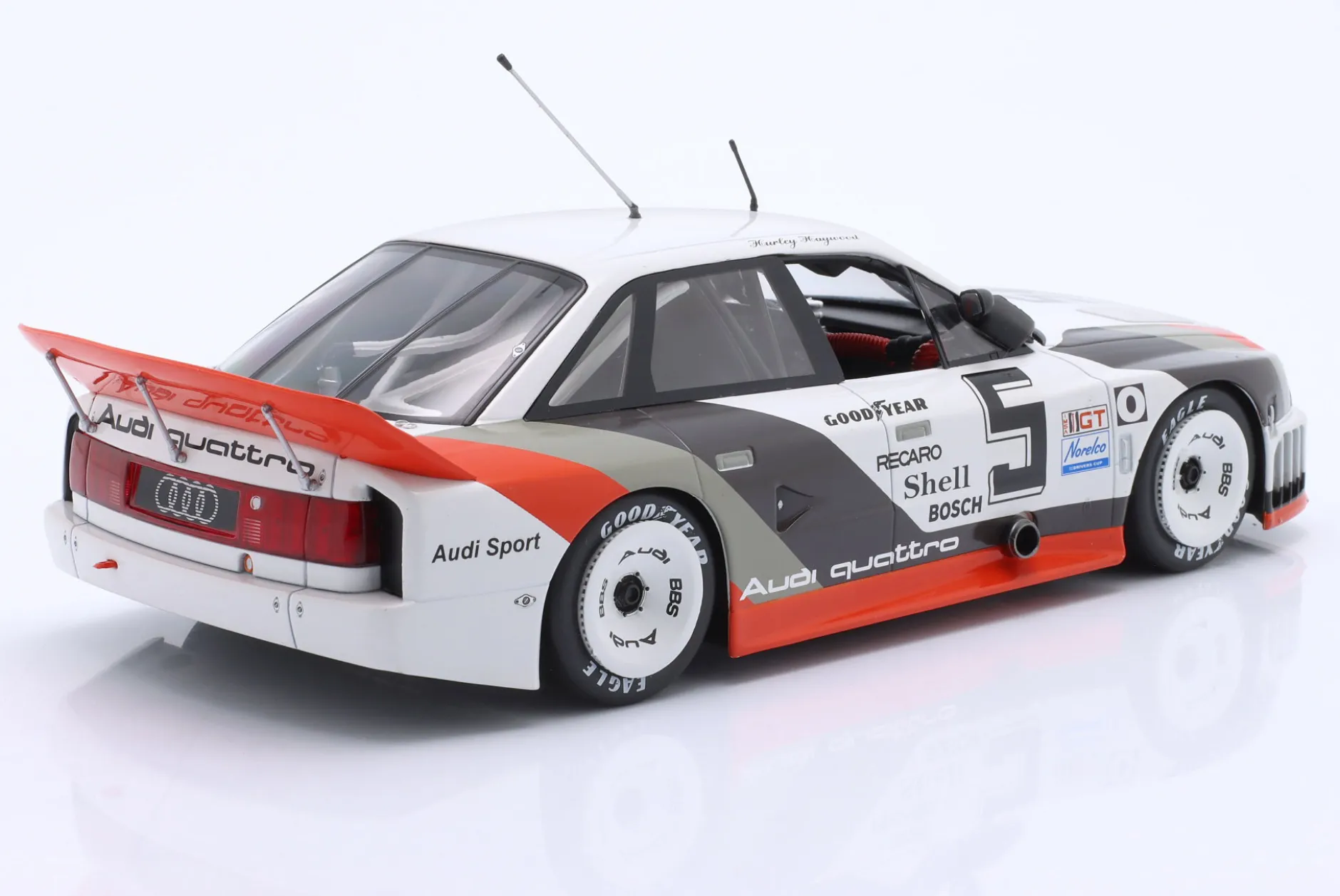 Audi 90 IMSA GTO #5 2nd Laguna Seca IMSA 1989 H. Haywood 1:18 WERK83