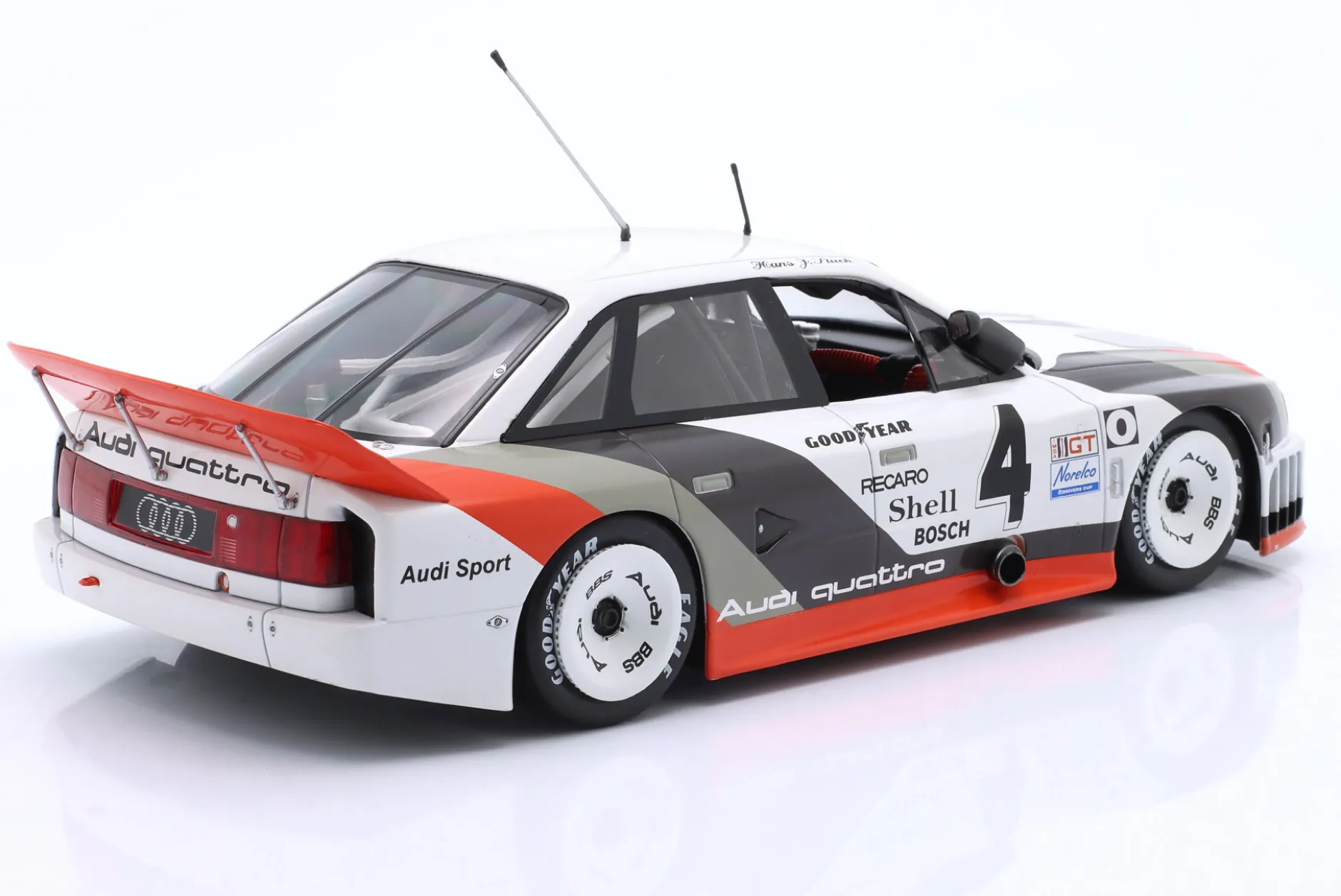 Audi 90 IMSA GTO #4 Sieger Laguna Seca IMSA 1989 H.J. Stuck 1:18 WERK83