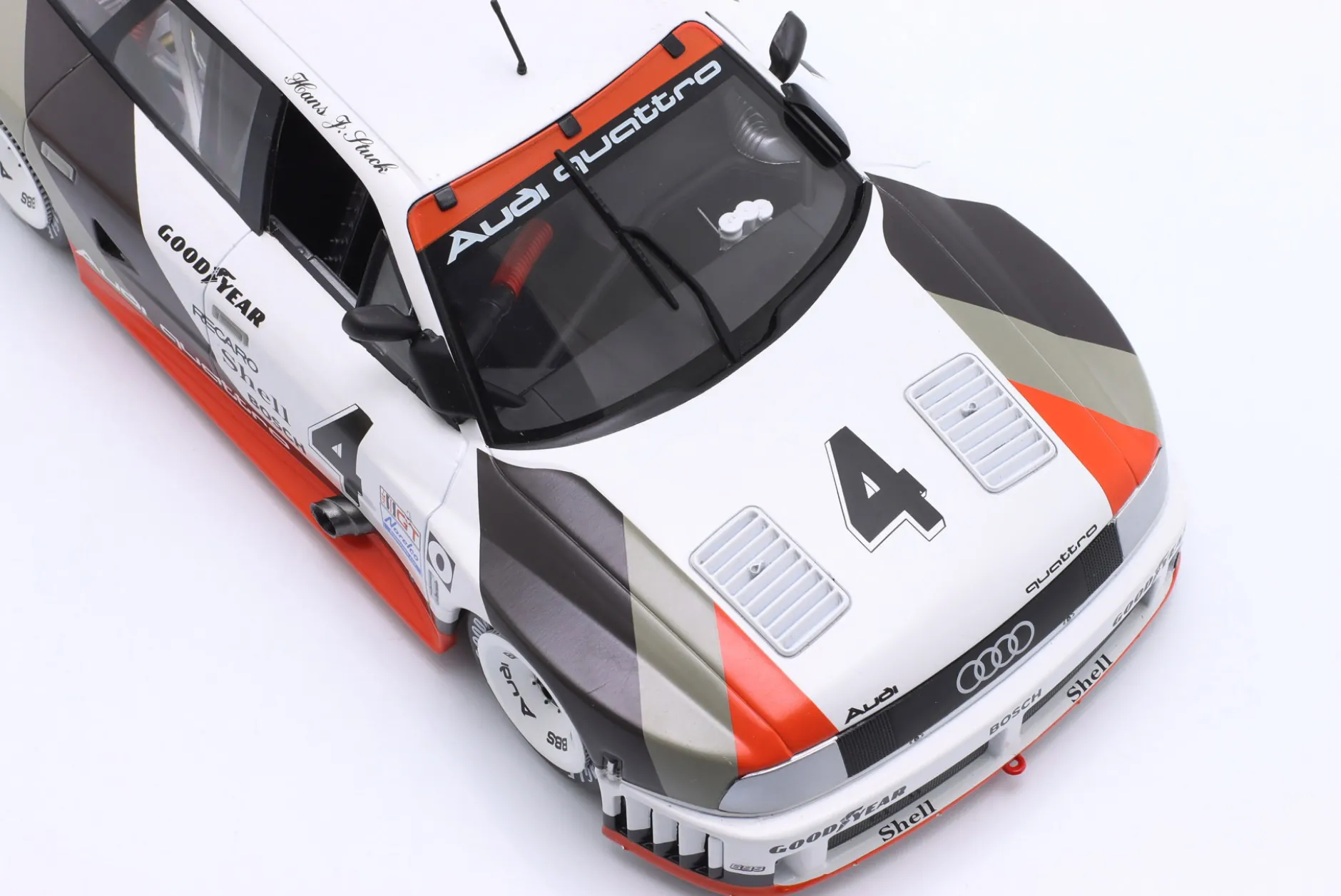 Audi 90 IMSA GTO #4 Sieger Laguna Seca IMSA 1989 H.J. Stuck 1:18 WERK83
