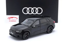 Audi Q8 e-tron Baujahr 2023 mythosschwarz 1:18 Norev