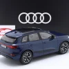 Audi Q6 e-tron (GF) SUV Baujahr 2024 ascariblau 1:18 Spark