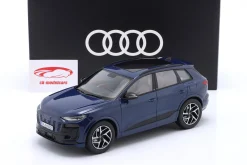 Audi Q6 e-tron (GF) SUV Baujahr 2024 ascariblau 1:18 Spark