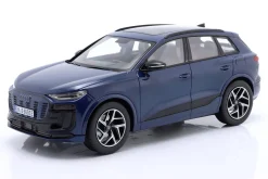 Audi Q6 e-tron (GF) SUV Baujahr 2024 ascariblau 1:18 Spark