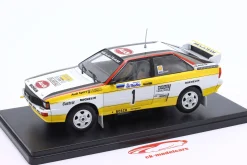 Audi Quattro A2 #1 Sieger Rallye Schweden 1984 Blomqvist, Cederberg 1:24 Altaya