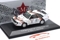 Audi Quattro Sport #1 Sieger 3-Städte-Rallye 1984 Röhrl, Geistdörfer 1:43 CMR