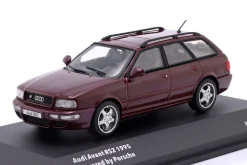 Audi RS 2 Avant Baujahr 1995 rubinrot 1:43 Solido